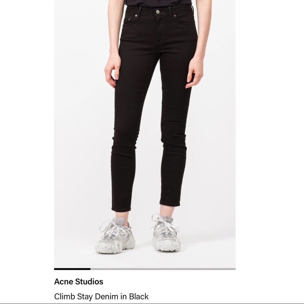 NWT Acne Studios Black Skinny Jeans